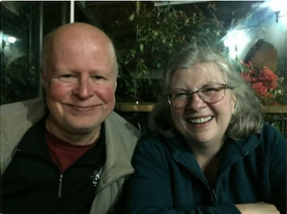 Chuck Gleason and Fran Teaster; photo courtesy of Fran Teaster