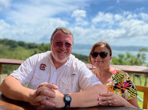 Mark and Sylvia Richardson, photo courtesy of Mark Richardson