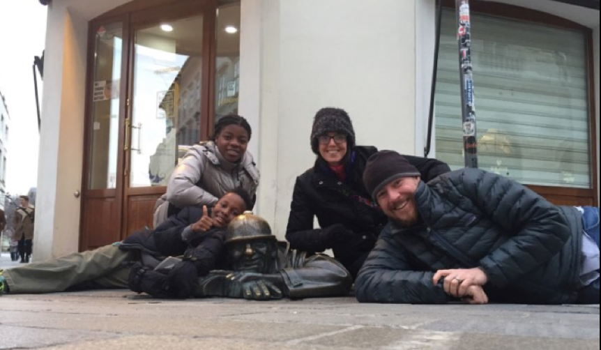 The Doughertys: March 2018, Bratislava, Slovakia
