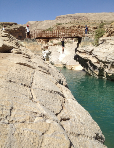 Pele-Hallam Young swimming: Ash Sharqihah, Oman: